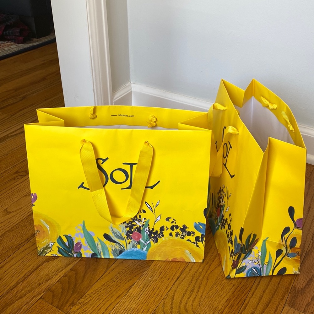 SOL Bundle of 2 Medium Shopping Bags